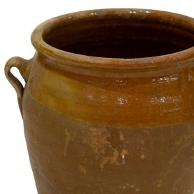 Garrafa cerámica con tapa