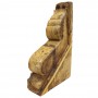 Zapata antigua madera tallada - Imagen 3