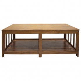 Mesa de centro madera natural