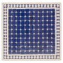 Mesa mosaico azul-blanco 70x70 cm - Imagen 2
