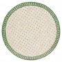 Mesa mosaico 120cm verde - Imagen 2