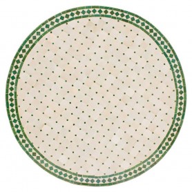 Mesa mosaico 120cm verde