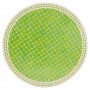 Mesa mosaico 120cm verde