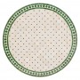 Mesa mosaico 100cm verde - Imagen 2