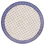 Mesa mosaico 100 cm blanco-azul