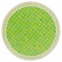 Mesa mosaico 100cm verde