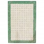 Mesa mosaico blanco-verde 120x80 cm - Imagen 2