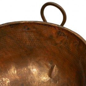 Perol cobre antiguo