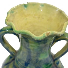 Jarrón cerámica artesanal