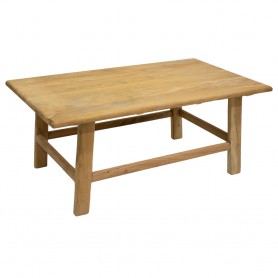 Mesa centro madera lavada