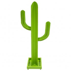 Cactus metálico verde