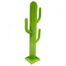 Cactus metálico grande verde