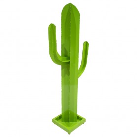 Cactus metálico verde