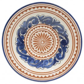 Plato cerámica marrroquí 22cm