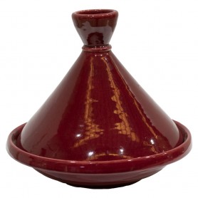 Tajine cerámica artesanal vino 30cm