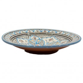 Plato cerámica marroquí 22cm