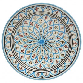 Plato cerámica marroquí 35cm