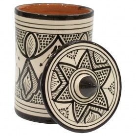 Tarro cerámica artesanal azucarero