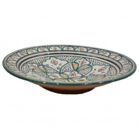 Plato cerámica artesanal 35cm