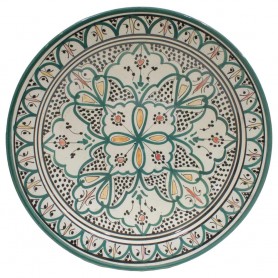Plato cerámica agua 40cm