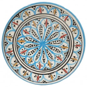 Plato cerámica andalusí 30cm