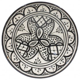 Plato cerámica andalusí 22cm