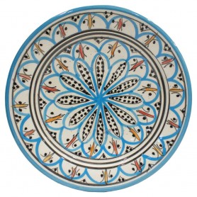 Plato cerámica árabe 25cm
