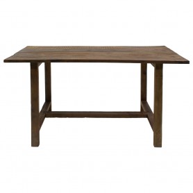 Mesa comedor madera repisa