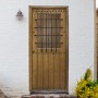 Puerta rústica modelo Alhambra tapaluz - Imagen 4