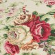 Silla antigua tapizado floral - Imagen 4