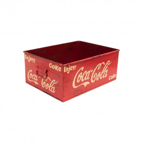 Cajas metálicas vintage Coca-Cola