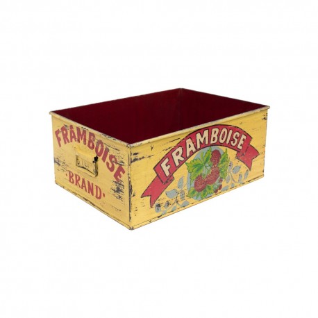 Caja vintage Frambuesa