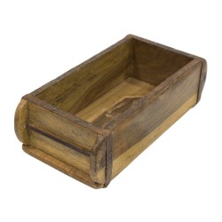 Caja de madera decorativa molde