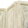 Biombo puerta de madera color beige