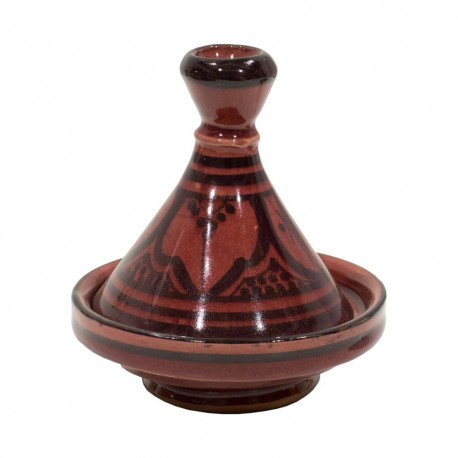 Tayín cerámica rojo