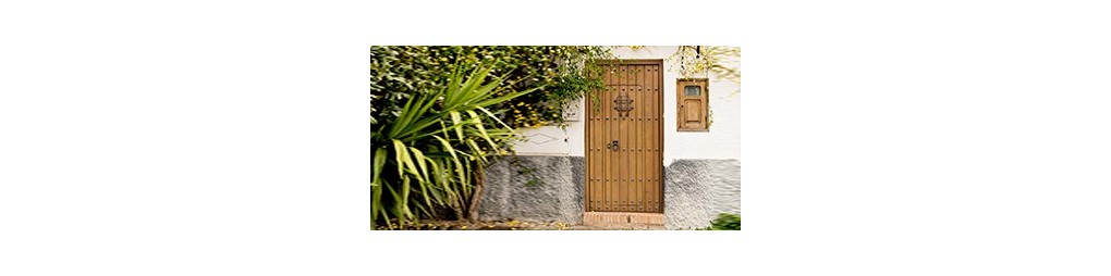▷ Puertas de madera para exterior. Comprar online 【2022】 | CONELY