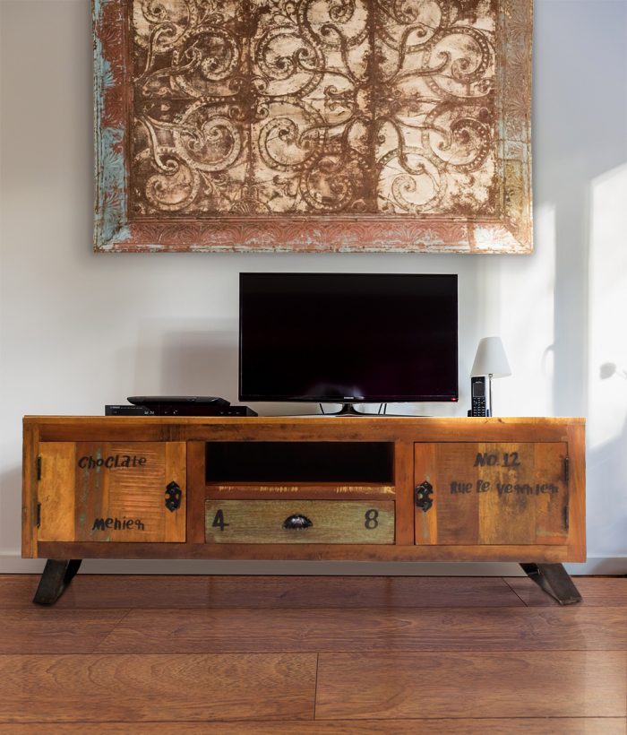 Mueble de televisión TV - Estilo vintage